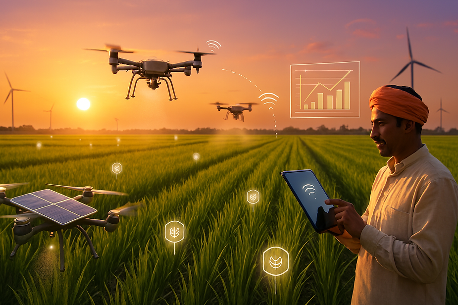Latest Tech News India Smart Agriculture Innovations Revolutionizing Indian Farming image 1
